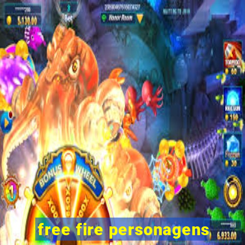 free fire personagens