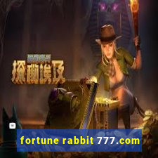 fortune rabbit 777.com