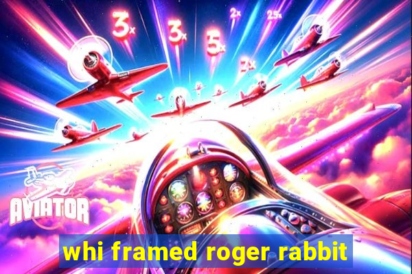 whi framed roger rabbit