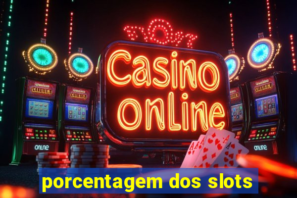 porcentagem dos slots