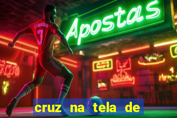 cruz na tela de cruz das